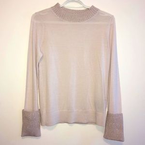 Club Monaco Glitter Cuff Longsleeve